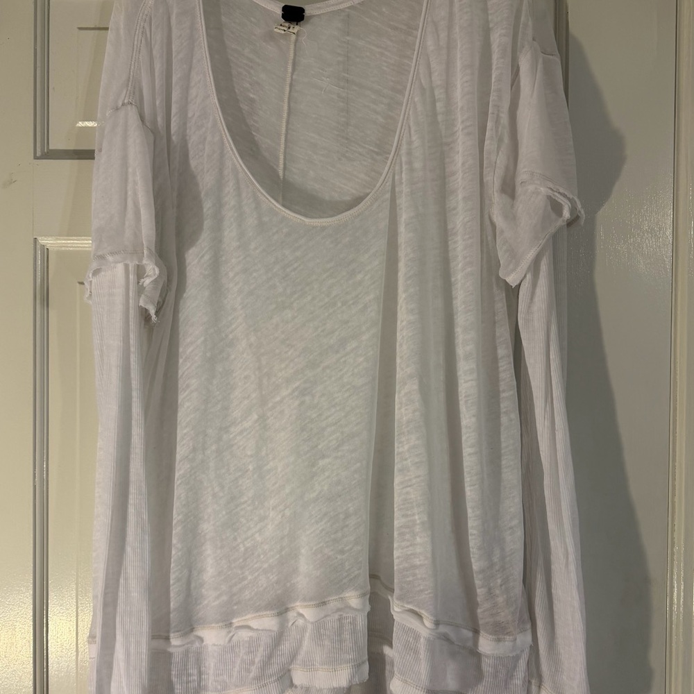 Free People Magic White Tee